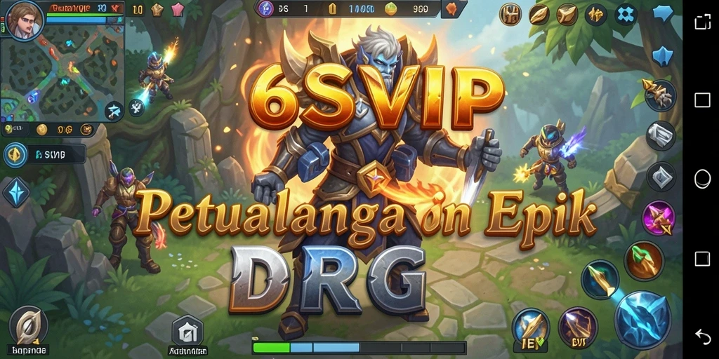 Screenshot menampilkan aksi pertempuran seru di dunia RPG.