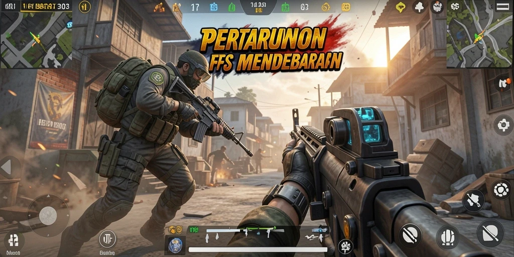 Tangkapan layar dari gameplay HEBAT303 yang intens dan menegangkan.