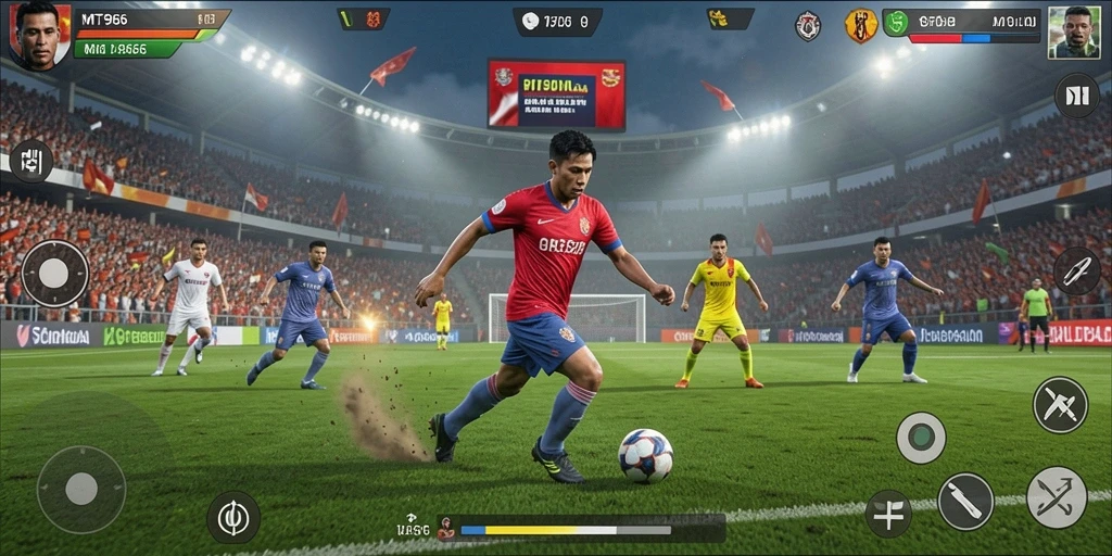 Tampilan gameplay MT966 yang seru dan mendebarkan.