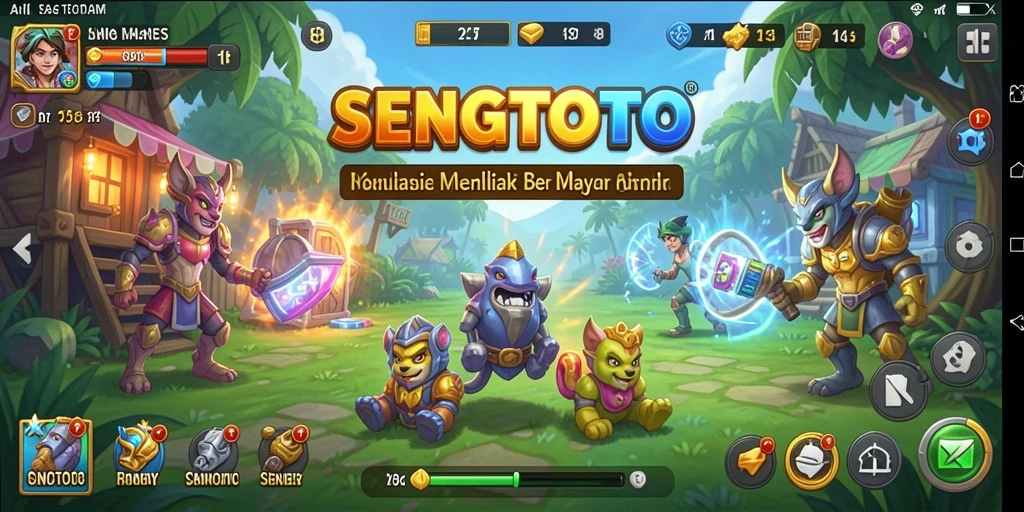 Gameplay SENGTOTO yang seru dan interaktif.