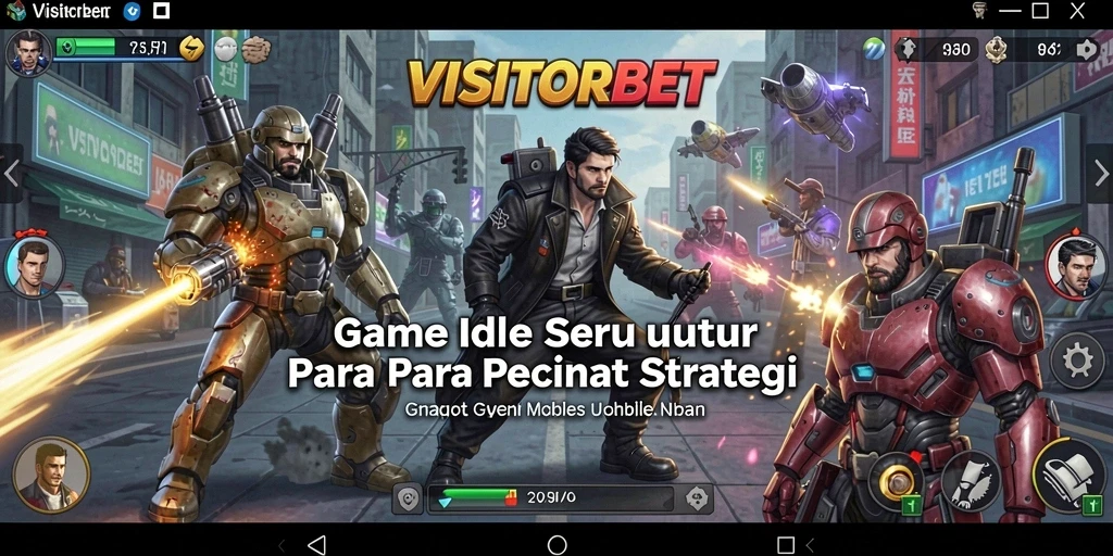 Tampilan gameplay VISITORBET yang menawan dan interaktif.