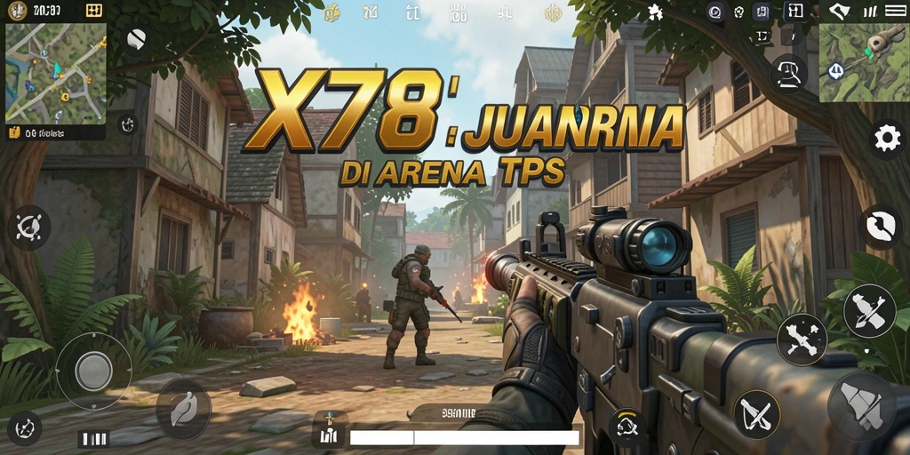 Tampilan gameplay X78 yang intens dan menarik.